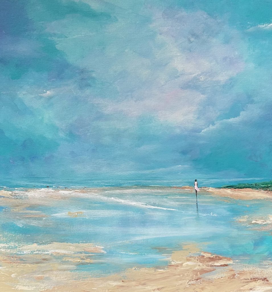 Morning Walk - 24"x24" - $680
