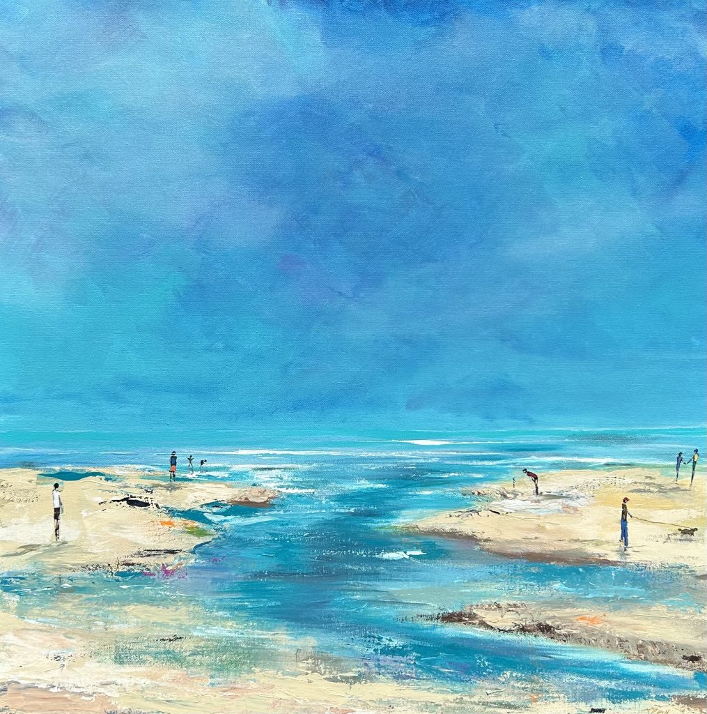 SSI Beach - 24"x24" - $680